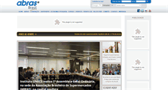 Desktop Screenshot of abrasnet.com.br