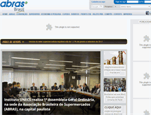 Tablet Screenshot of abrasnet.com.br